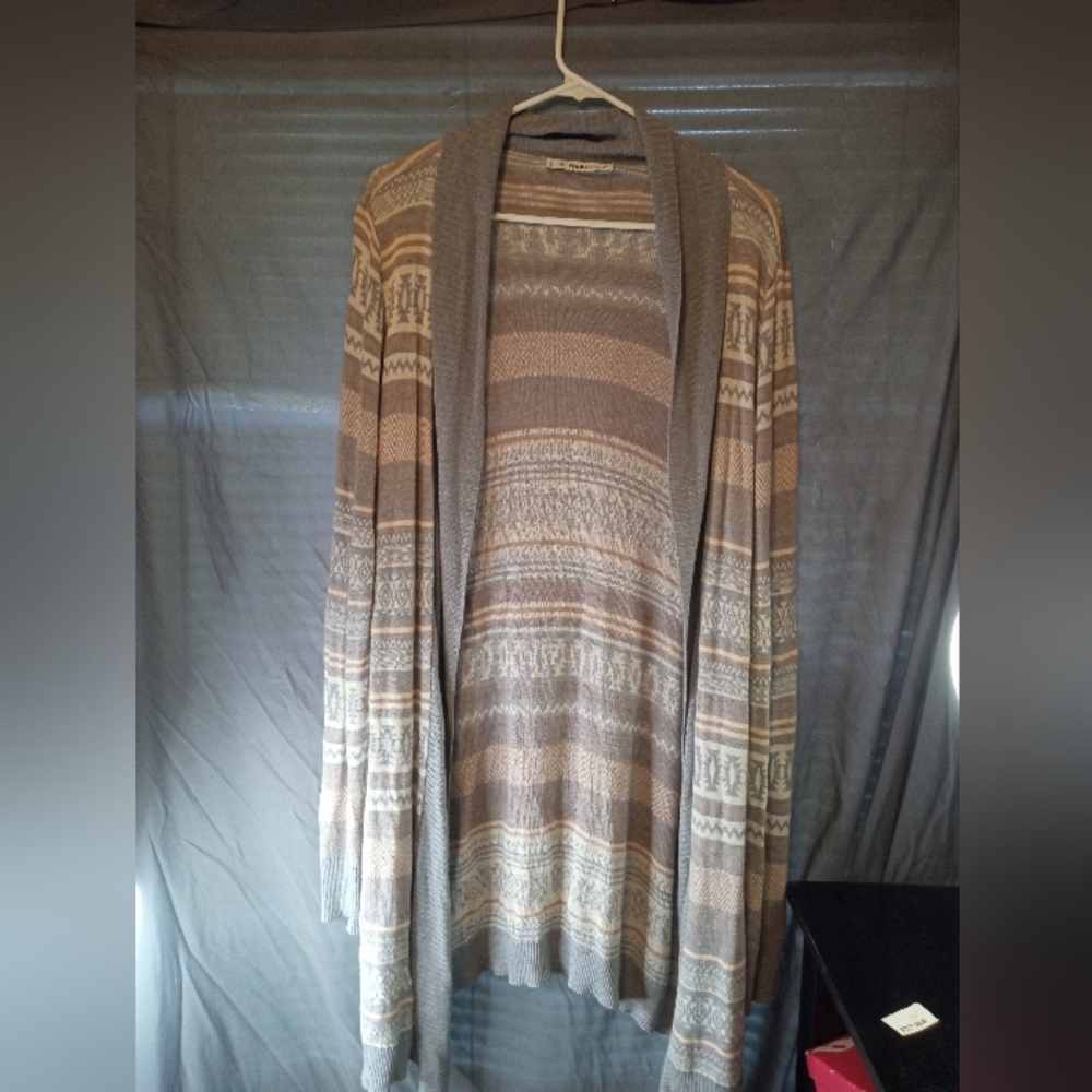Maurices Women's Aztec Print Knit Cardigan